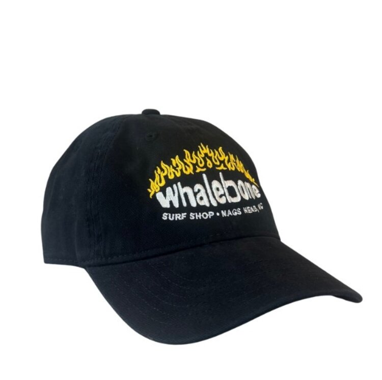 EMBROIDERED FLAME 326 COTTON TWILL DAD HAT