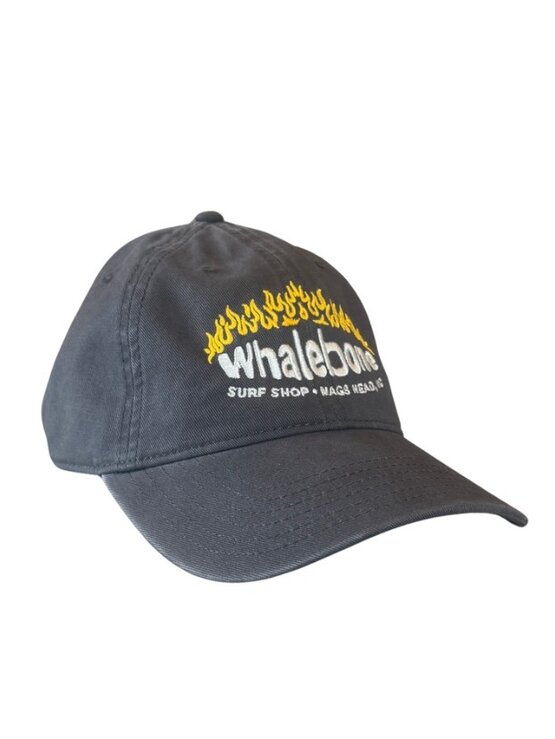 WHALEBONE LOGO Embroidered Flame Dad Hat