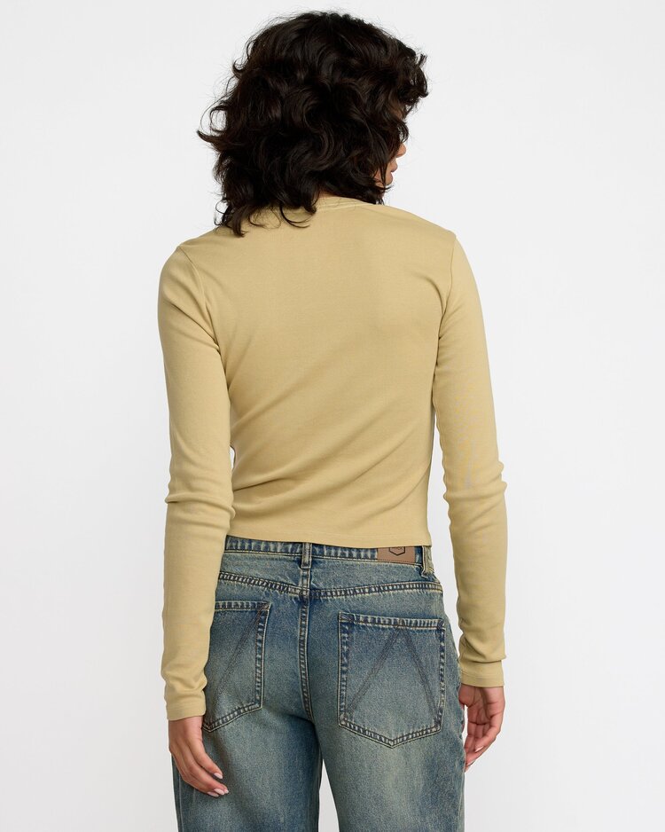 RVCA FORTUNE LONG SLEEVE TEE