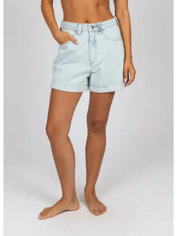 RUSTY Cyprus High Rise Denim Short