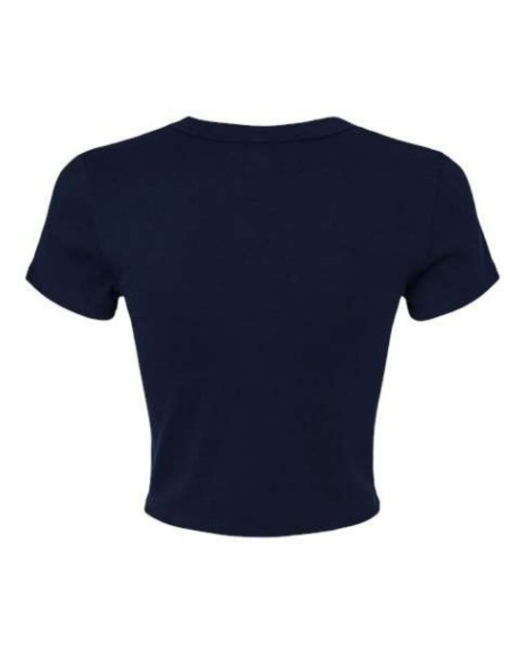 WHALEBONE LOGO WOMEN'S OG GLOE BELLA CANVAS MICRO RIB BABY TEE