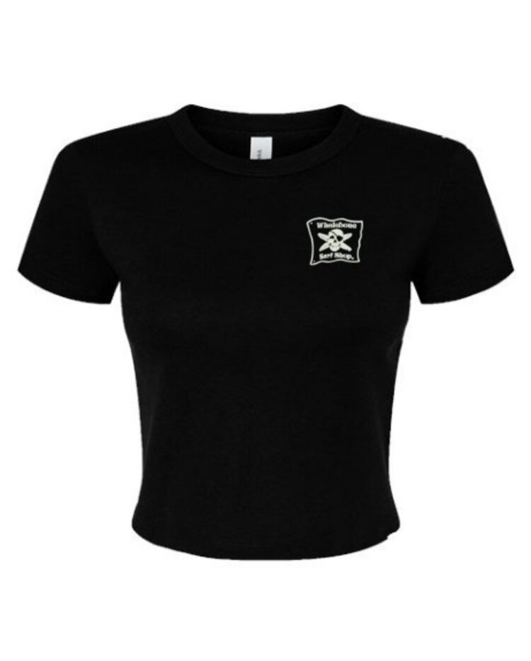 WHALEBONE LOGO WOMEN'S OG GLOE BELLA CANVAS MICRO RIB BABY TEE