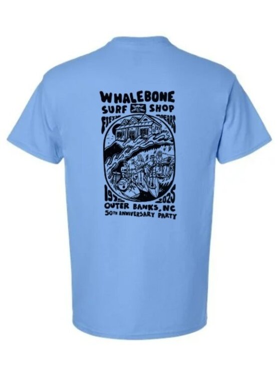 WHALEBONE LOGO 50th Anniversary Party 3X-5X Tee