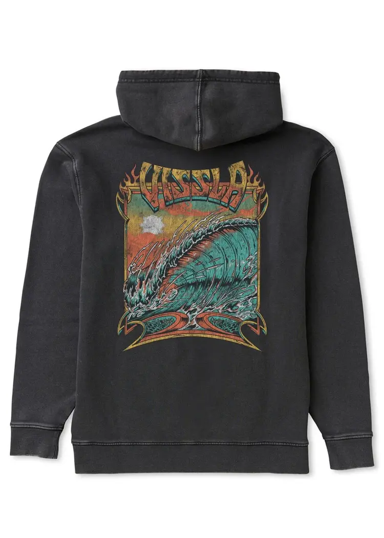 VISSLA WASHOUT ECO PULLOVER HOODIE