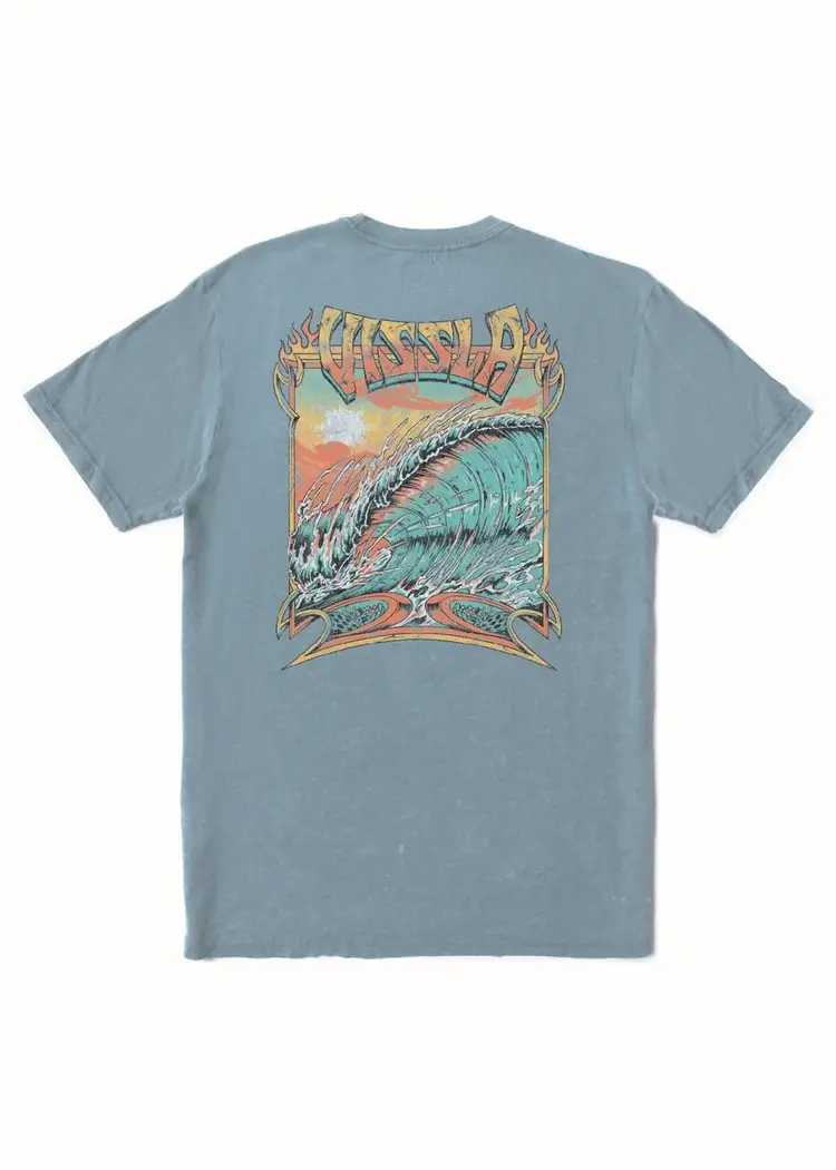 VISSLA DRAIN PIPES COSMIC WASH BOYS TEE