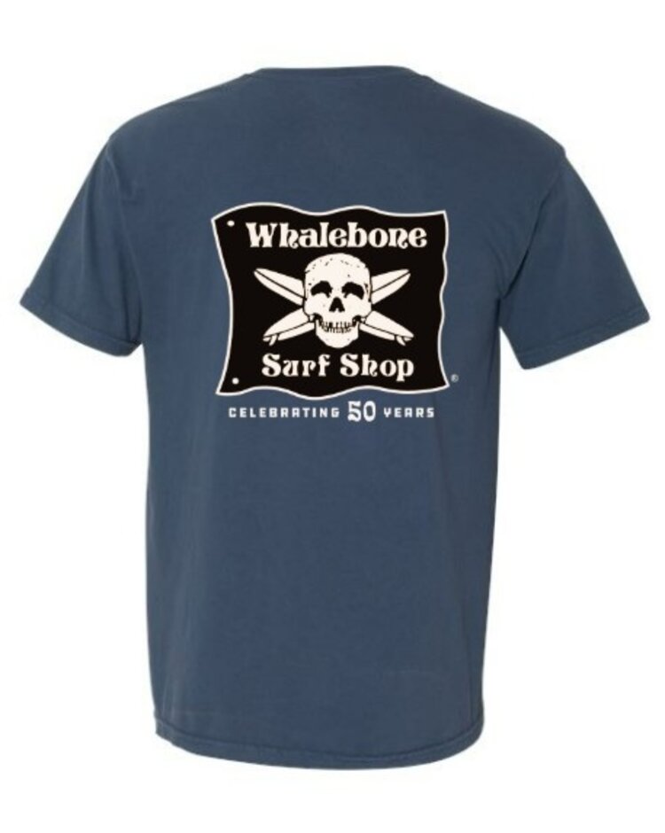 WHALEBONE LOGO CELEBRATING 50 YEARS SHORT SLEEVE TEE