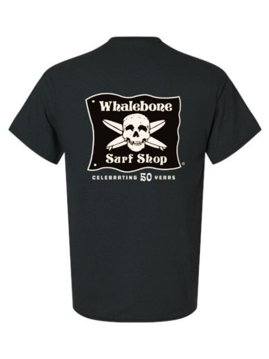 WHALEBONE LOGO Celebrating 50 Years Short Sleeve Tee