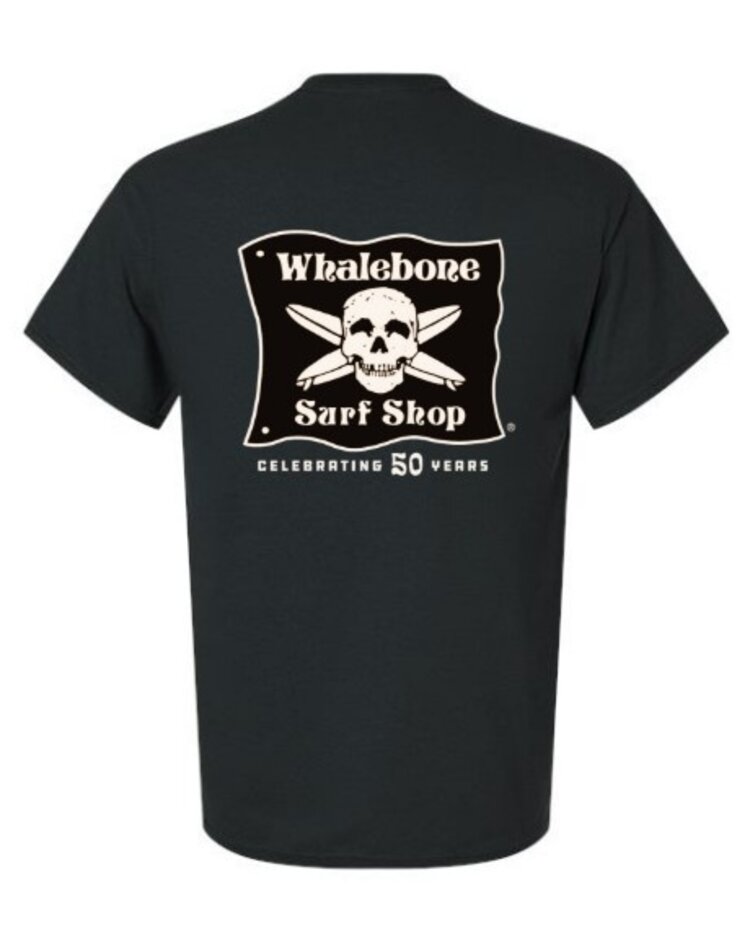 WHALEBONE LOGO CELEBRATING 50 YEARS SHORT SLEEVE TEE