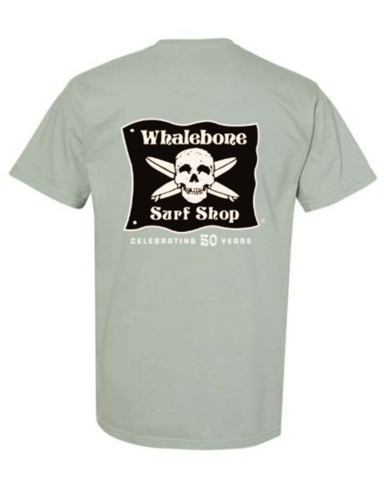 WHALEBONE LOGO CELEBRATING 50 YEARS SHORT SLEEVE TEE