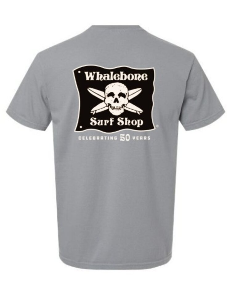 WHALEBONE LOGO CELEBRATING 50 YEARS SHORT SLEEVE TEE