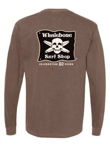 WHALEBONE LOGO Celebrating 50 Years Long Sleeve Tee