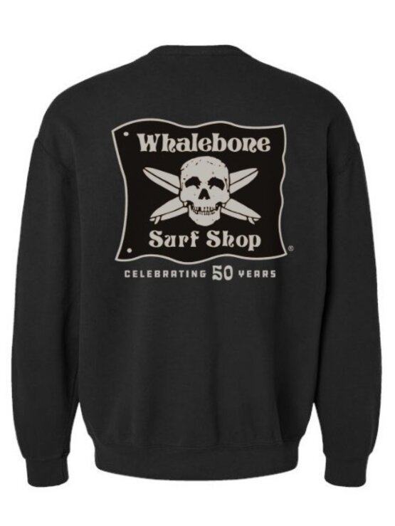 WHALEBONE LOGO Celebrating 50 Years Crewneck