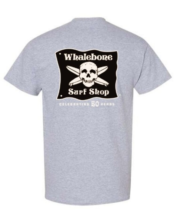 WHALEBONE LOGO CELEBRATING 50 YEARS 3X - 5X SHORT SLEEVE TEE