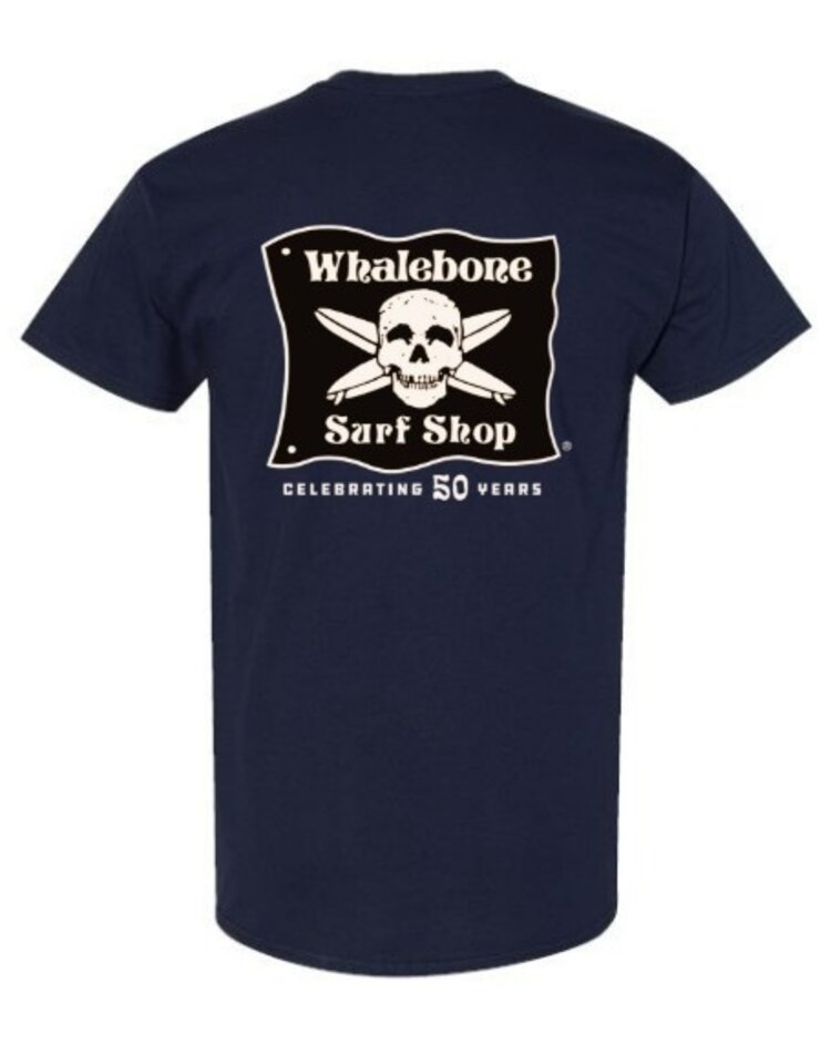 WHALEBONE LOGO CELEBRATING 50 YEARS 3X - 5X SHORT SLEEVE TEE
