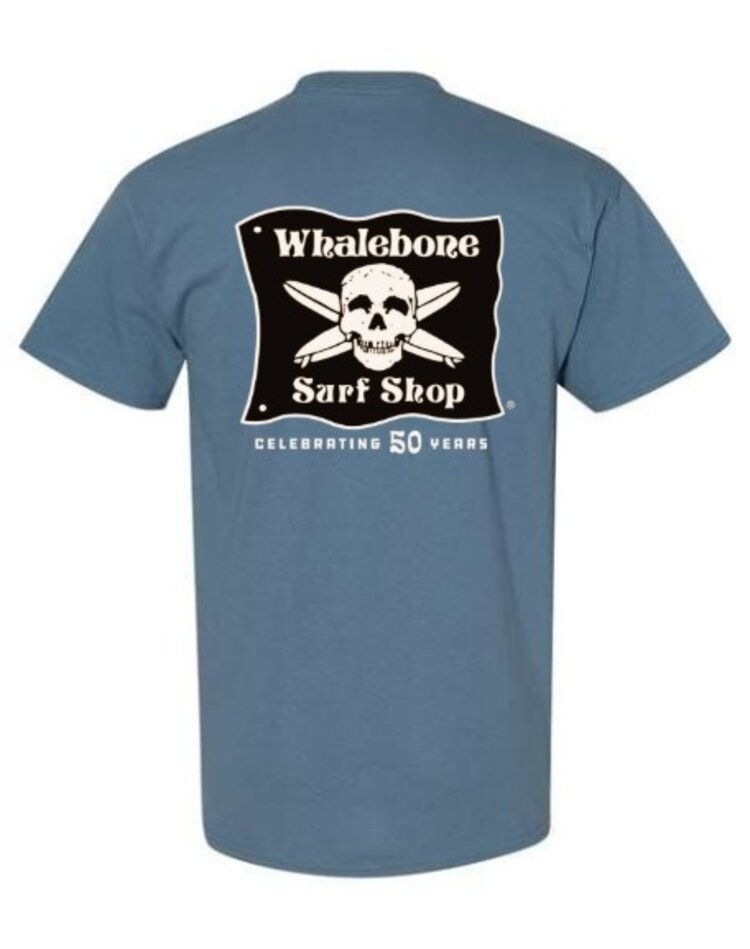 WHALEBONE LOGO CELEBRATING 50 YEARS 3X - 5X SHORT SLEEVE TEE