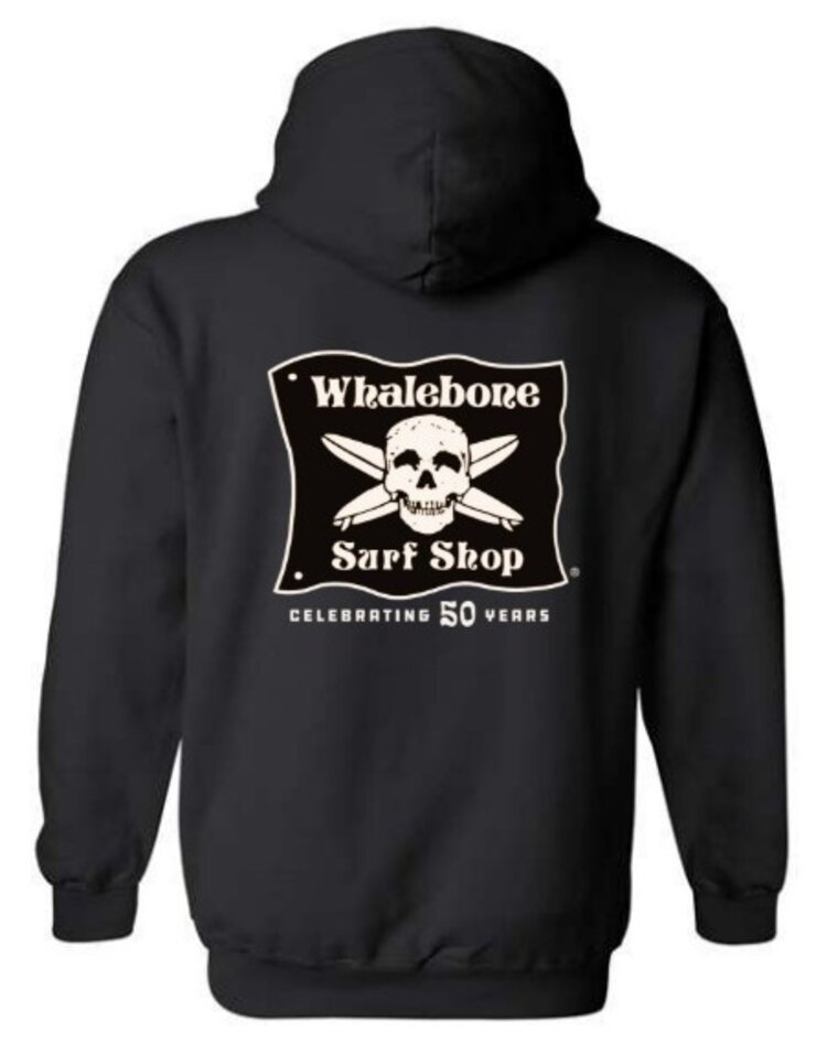 WHALEBONE LOGO CELEBRATING 50 YEARS PULLOVER HOODIE