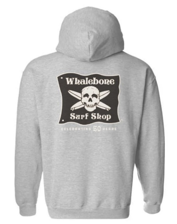WHALEBONE LOGO CELEBRATING 50 YEARS PULLOVER HOODIE