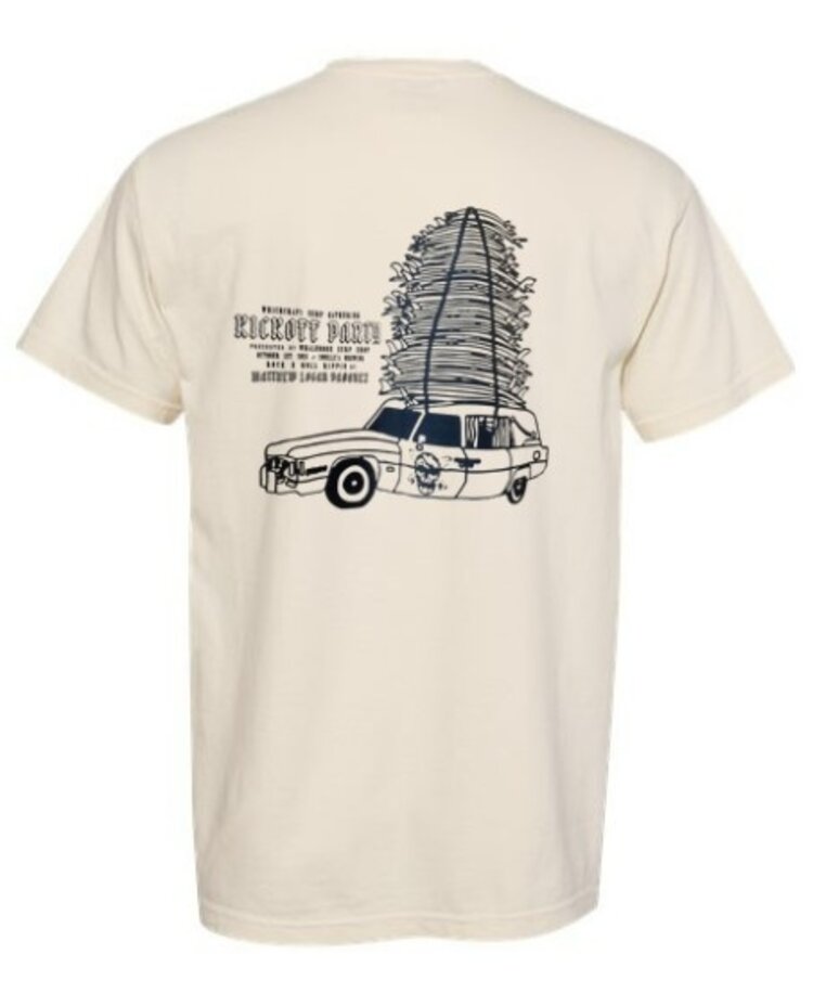 WHALEBONE LOGO WHICHCRAFT KICK OFF PARTY COMFORT COLORS SHORT SLEEVE TEE