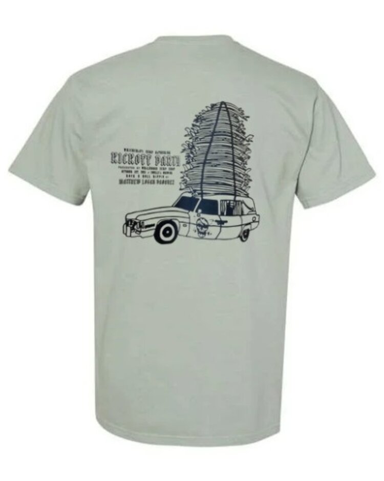 WHALEBONE LOGO WHICHCRAFT KICK OFF PARTY COMFORT COLORS SHORT SLEEVE TEE