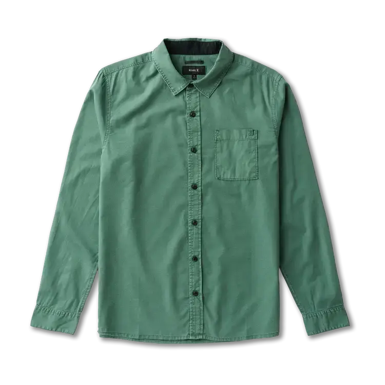 ROARK MADE TO FADE LONG SLEEVE BUTTON UP SHIRT