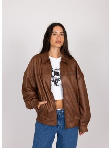 Back Street Faux Leather Jacket