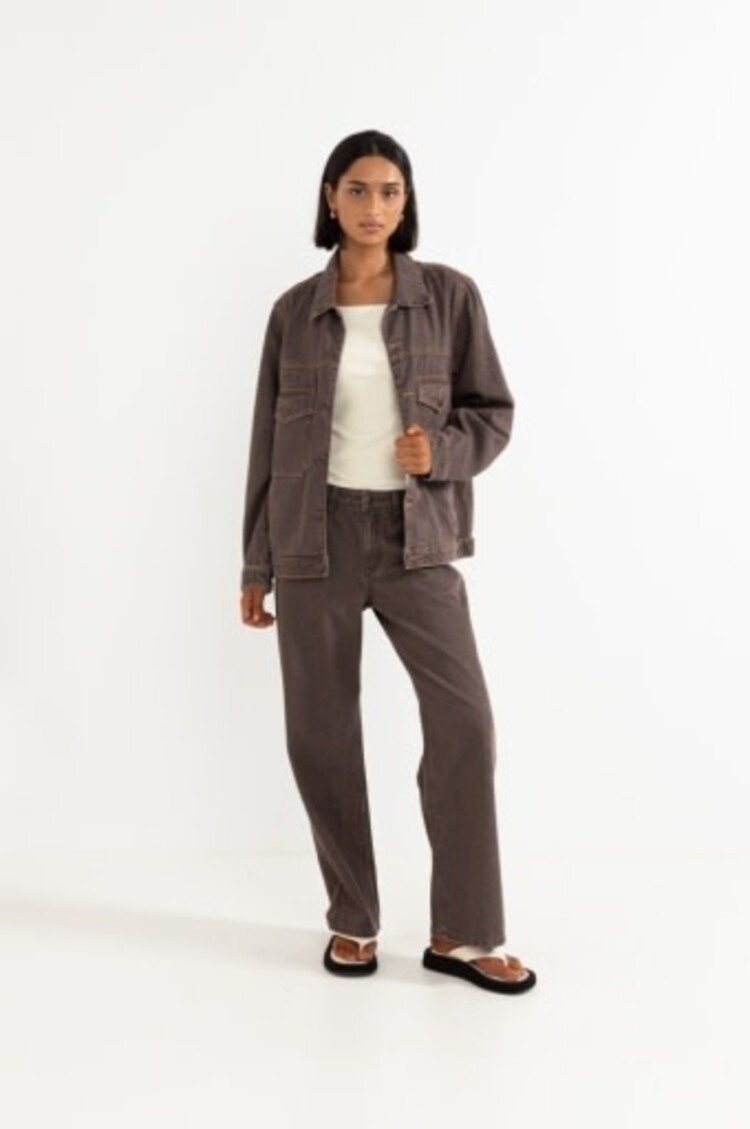 RHYTHM DEMI OVERSIZED DENIM JACKET