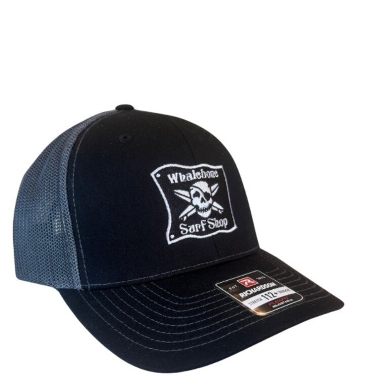 WHALEBONE LOGO EMBROIDERED FLAG 112+ TRUCKER HAT