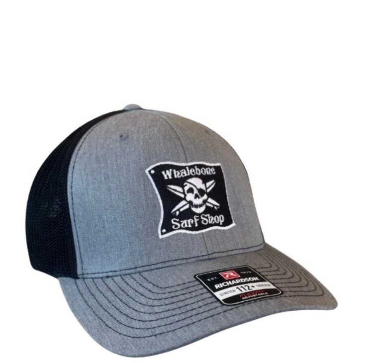 WHALEBONE LOGO EMBROIDERED FLAG 112+ TRUCKER HAT