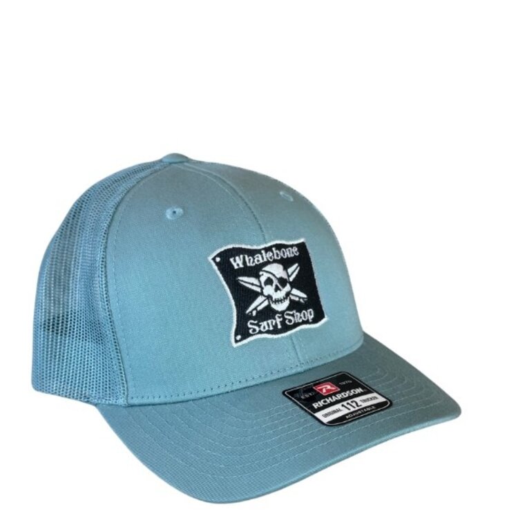 WHALEBONE LOGO EMBROIDERED FLAG TRUCKER