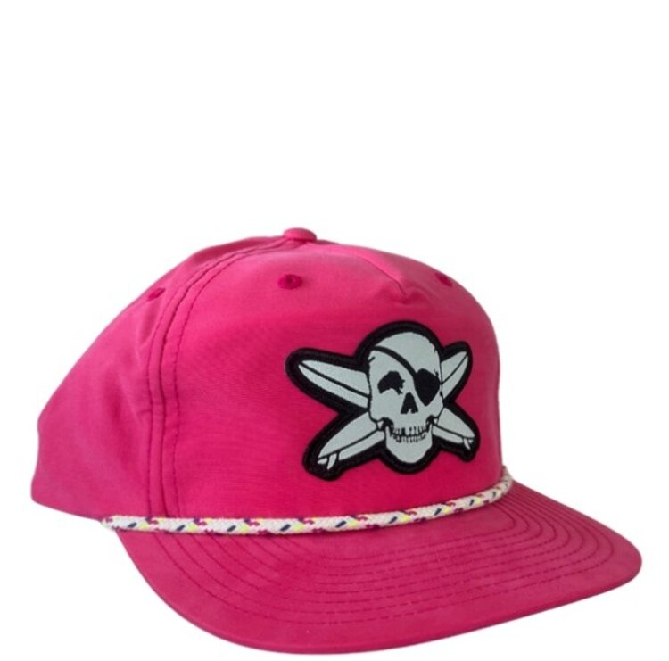 WHALEBONE LOGO SKULL AND BOARDS PATCH C55 GRANDPA HAT