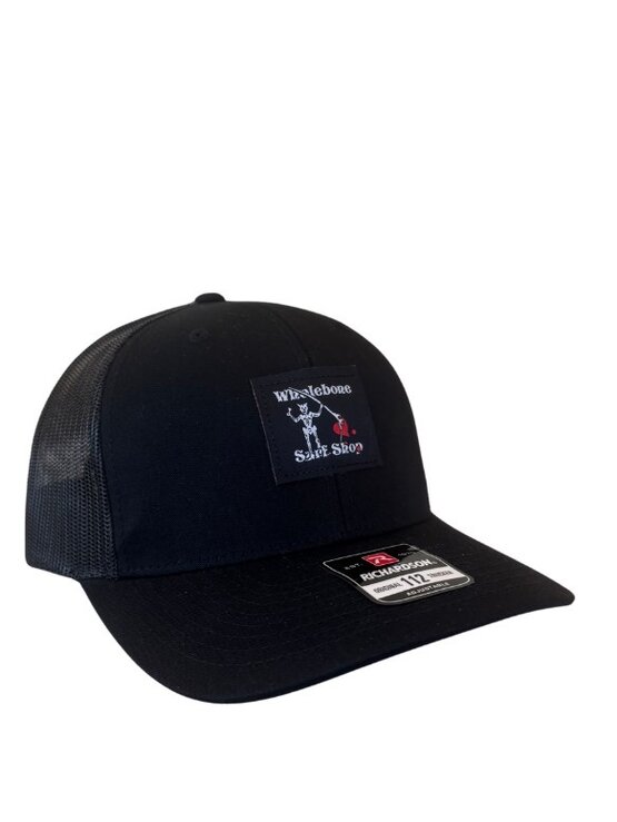 WHALEBONE LOGO Blackbeard Patch Trucker Hat