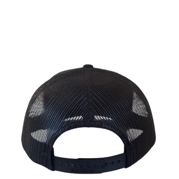 WHALEBONE LOGO BLACKBEARD PATCH RICHARDSON 112 TRUCKER HAT