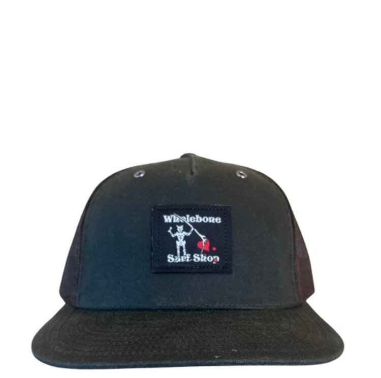 WHALEBONE LOGO BLACKBEARD PATCH RICHARDSON 112WH TRUCKER HAT