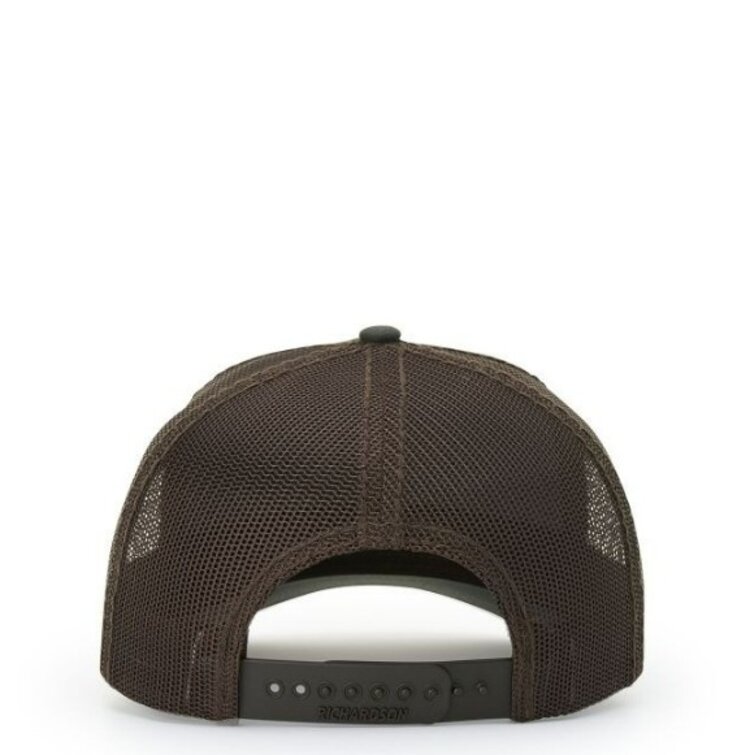 WHALEBONE LOGO BLACKBEARD PATCH RICHARDSON 112WH TRUCKER HAT