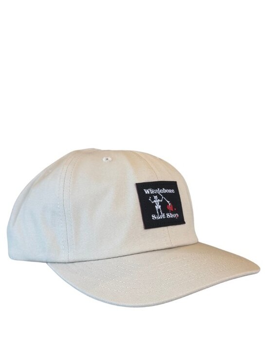 WHALEBONE LOGO Blackbeard Patch 6 Panel Adjustable Hat