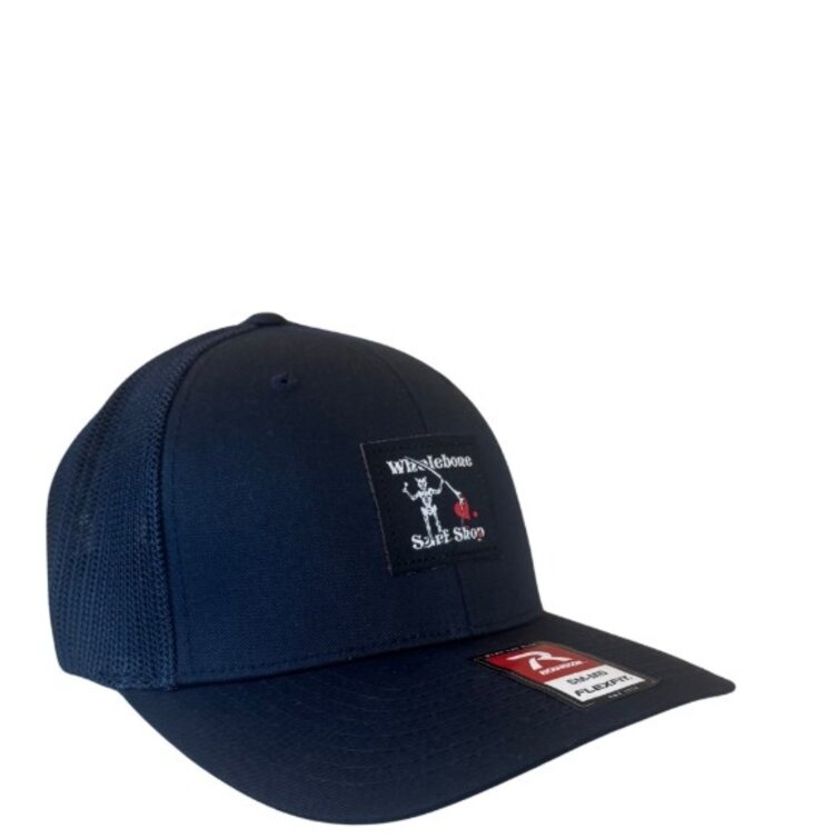 WHALEBONE LOGO BLACKBEARD PATCH RICHARDSON 110 TRUCKER HAT