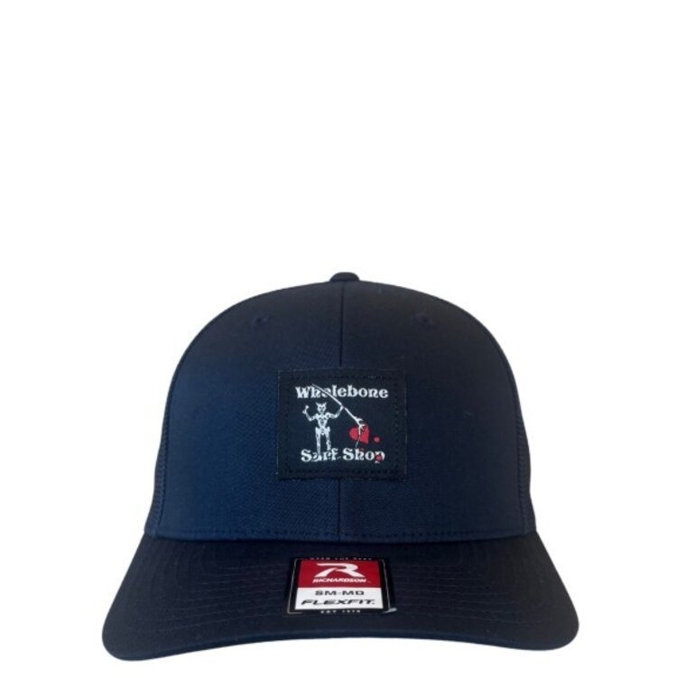 WHALEBONE LOGO BLACKBEARD PATCH RICHARDSON 110 TRUCKER HAT