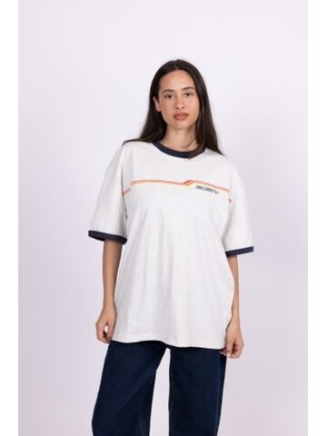 RUSTY USA Wave Rider 2.0 Ringer Oversized Tee