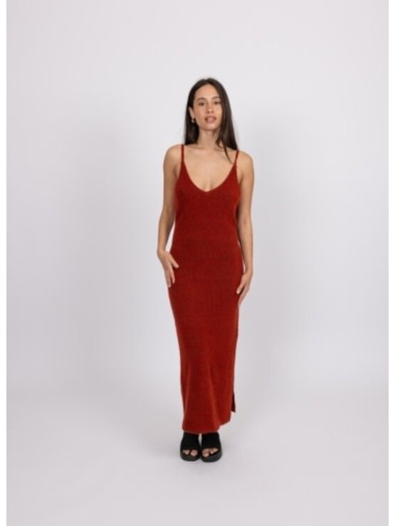 RUSTY USA Olivia Knit Midi Dress