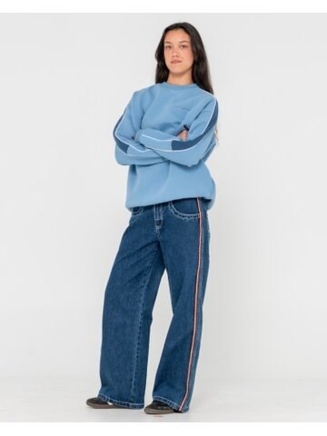 Two Timer Panelled Crew Fleece