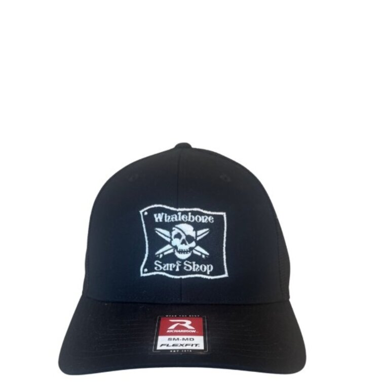 WHALEBONE LOGO EMBROIDERED FLAG RICHARDSON 110  R FLEX HAT