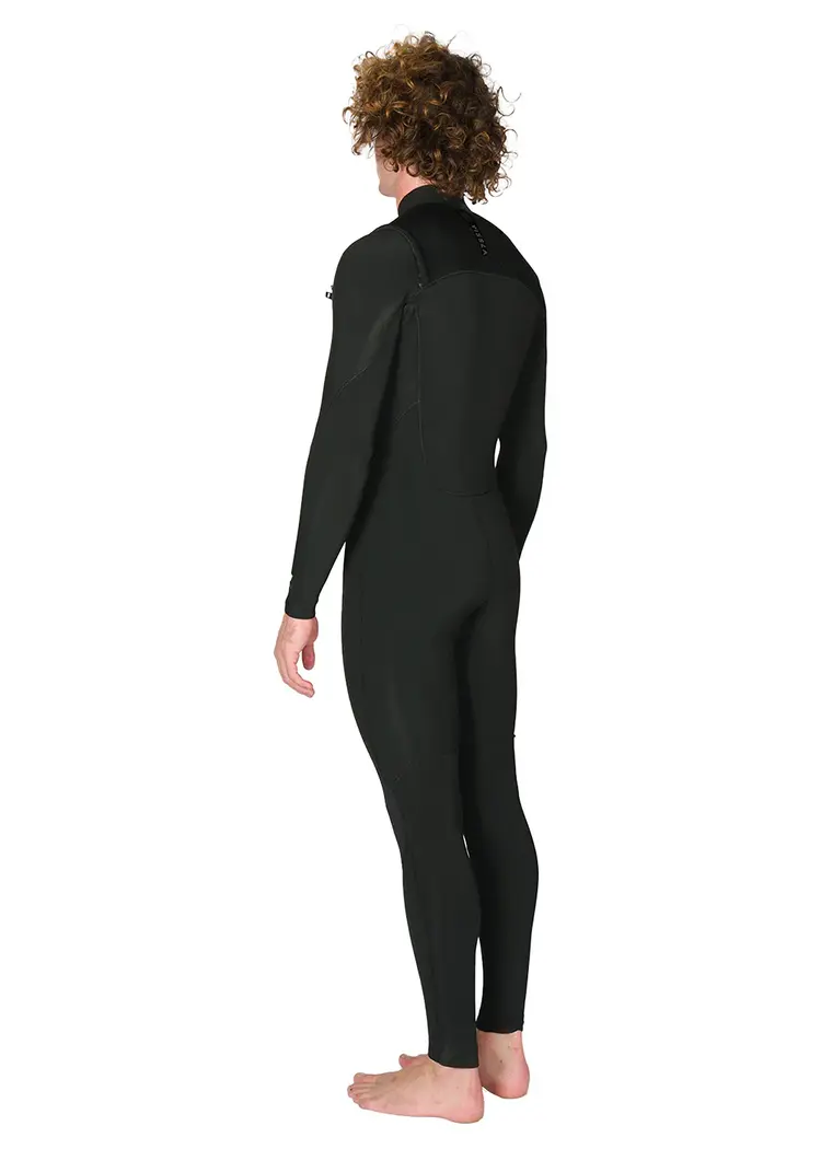 VISSLA 7 SEAS 3-2 FULL CHEST ZIP WETSUIT - TONAL LOGOS