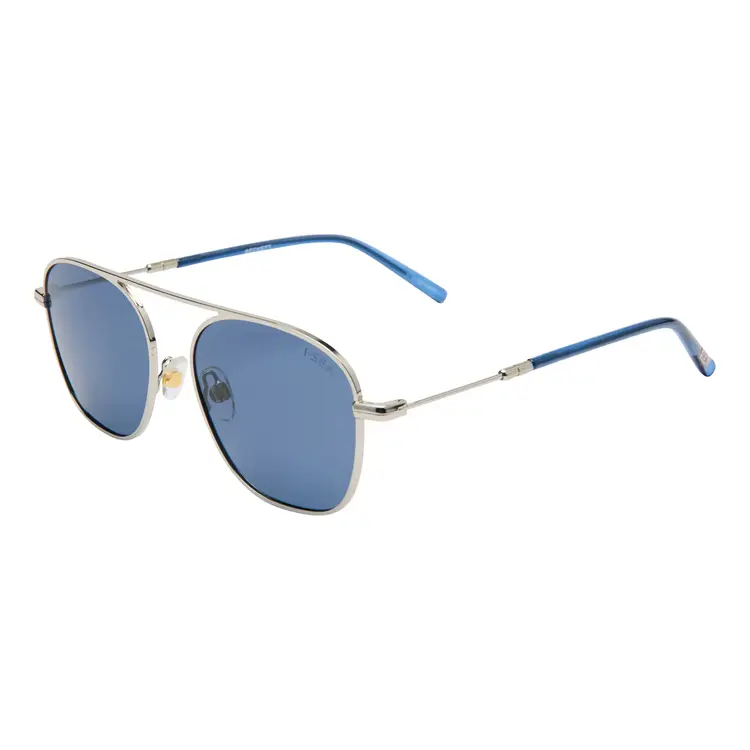 I-SEA ECKETT SILVER / NAVY POLARIZED LENS