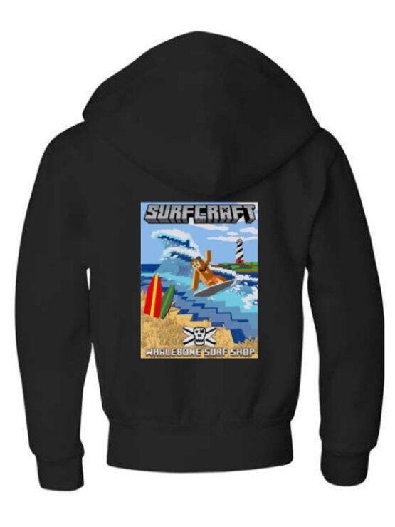 WHALEBONE LOGO Youth Surfcraft Zip Up