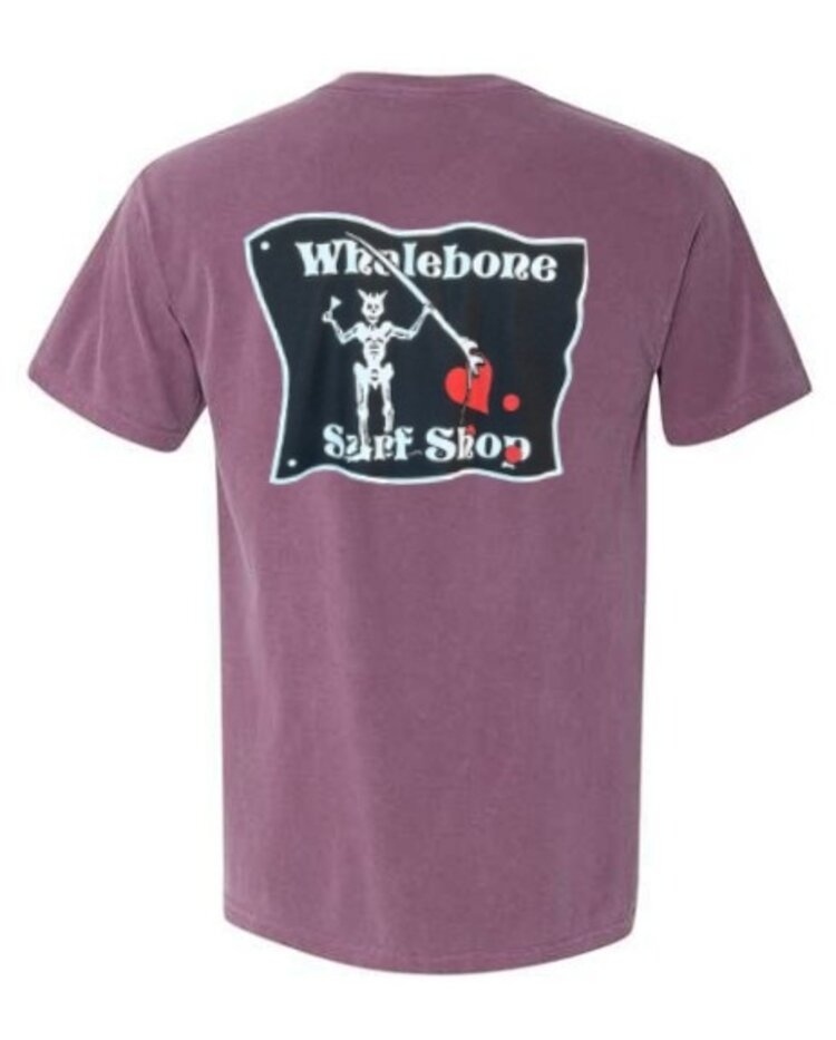 WHALEBONE LOGO BLACKBEARD SHORT SLEEVE COMFORT COLORS TEE