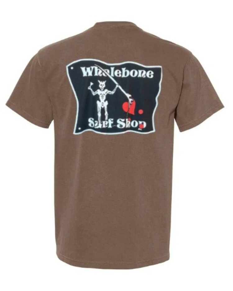 WHALEBONE LOGO BLACKBEARD SHORT SLEEVE COMFORT COLORS TEE