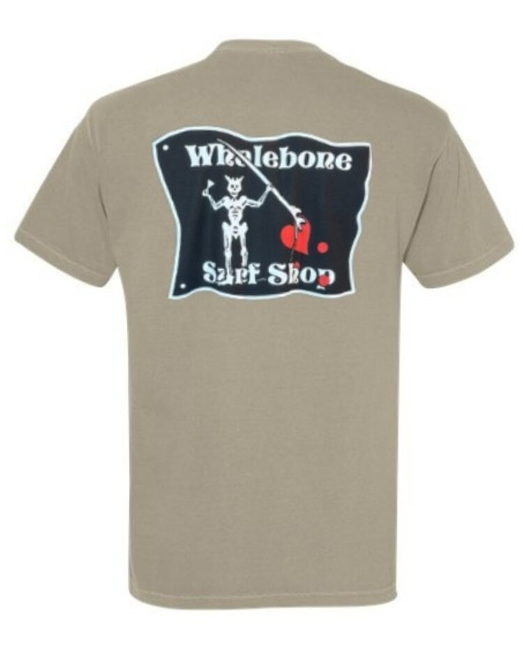 WHALEBONE LOGO BLACKBEARD SHORT SLEEVE COMFORT COLORS TEE