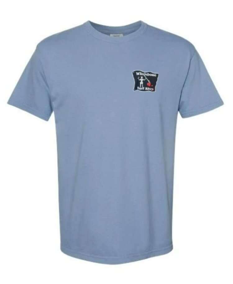 WHALEBONE LOGO BLACKBEARD SHORT SLEEVE COMFORT COLORS TEE