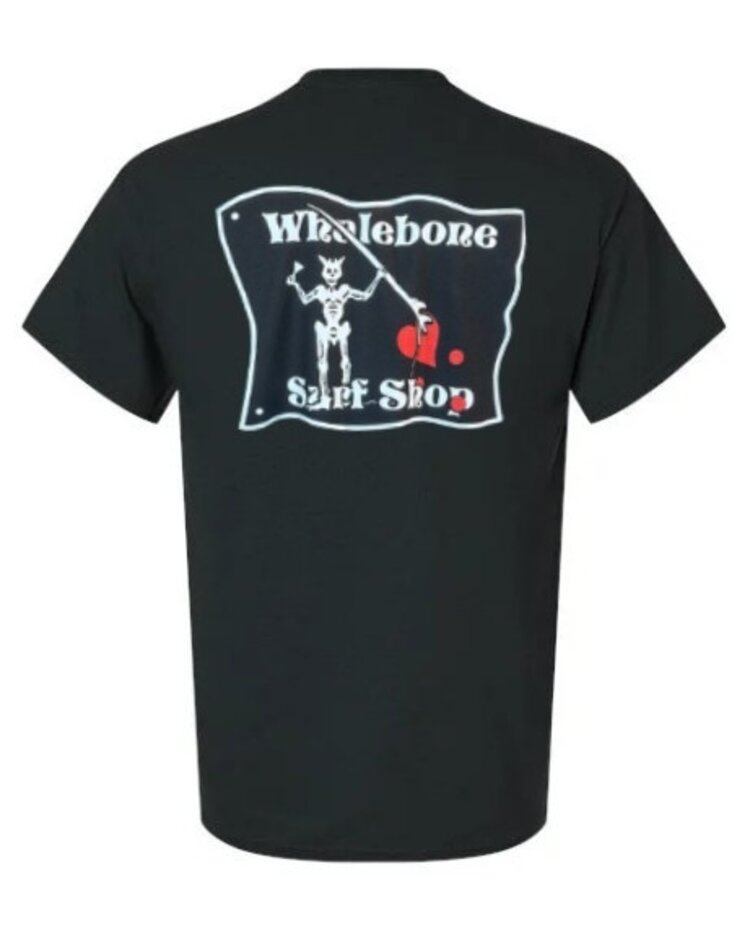 WHALEBONE LOGO BLACKBEARD SHORT SLEEVE COMFORT COLORS TEE
