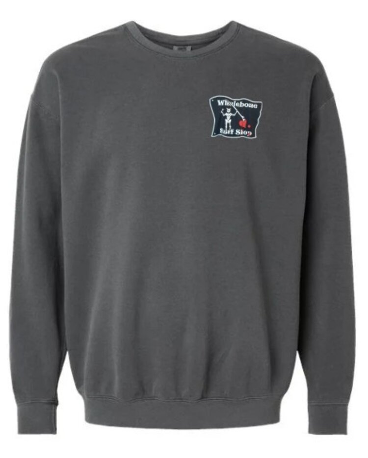 WHALEBONE LOGO BLACKBEARD CREWNECK